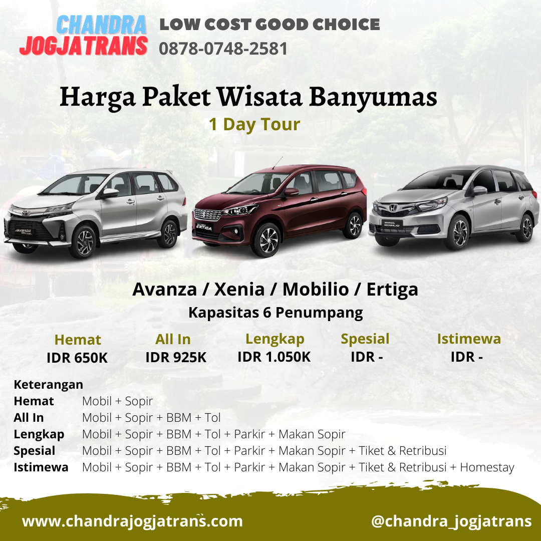 Paket Wisata Jogja Banyumas | Paket Tour Jogja Banyumas | Paket Wisata Banyumas | Paket Tour Banyumas