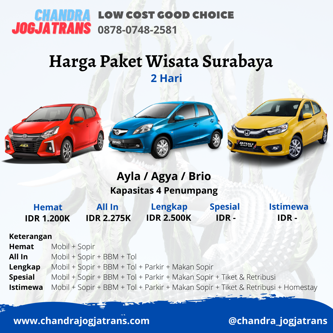 Rental Mobil Jogja Surabaya | Paket Wisata Jogja Surabaya | Sewa Hiace Surabaya Jogja | Sewa Mobil Surabaya Jogja