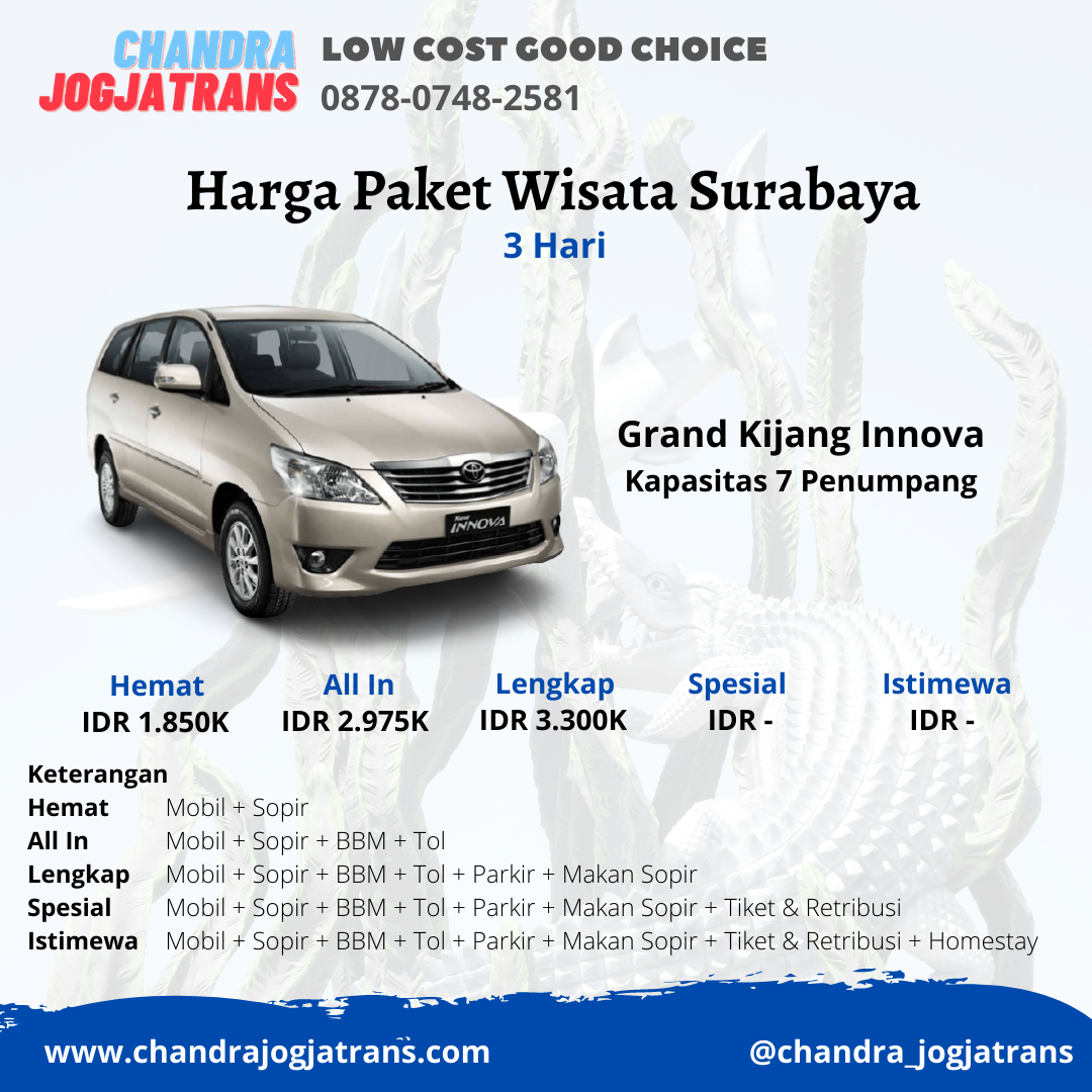 Rental Mobil Jogja Surabaya | Paket Wisata Jogja Surabaya | Sewa Hiace Surabaya Jogja | Sewa Mobil Surabaya Jogja