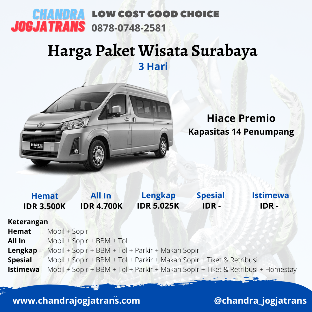 Rental Mobil Jogja Surabaya | Paket Wisata Jogja Surabaya | Sewa Hiace Surabaya Jogja | Sewa Mobil Surabaya Jogja